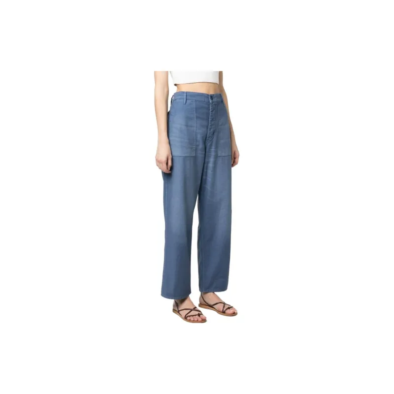 Polo Ralph Lauren Button Detailed Wide Leg Jeans-3