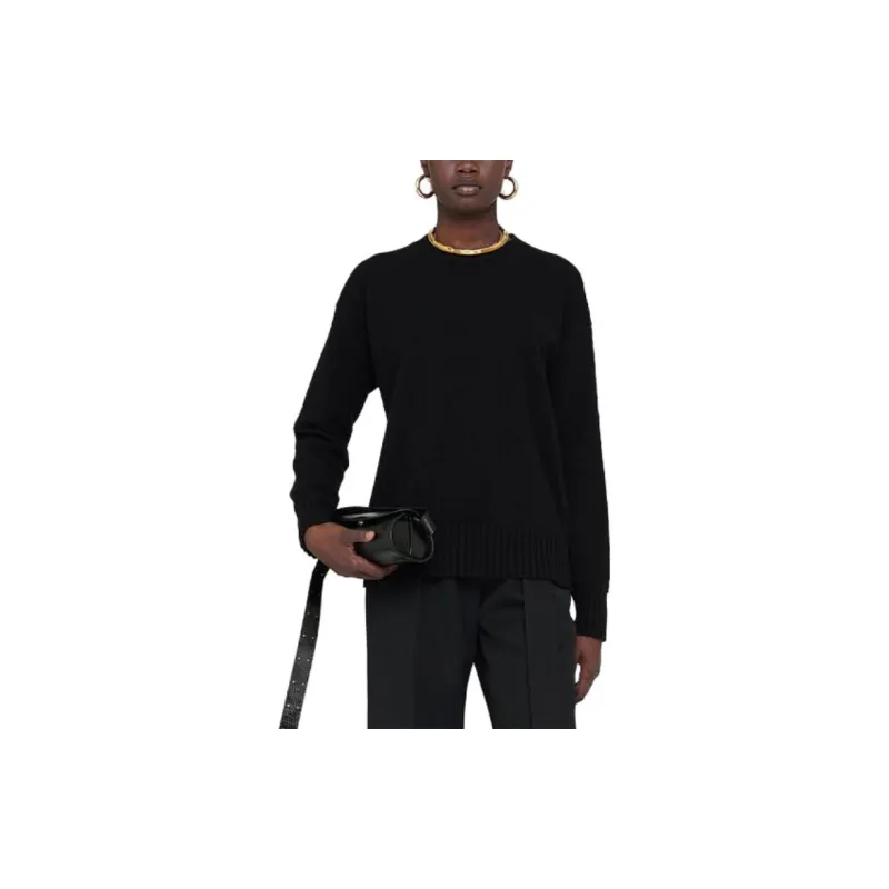 JIL SANDER Crewneck Ribbed Jumper-1