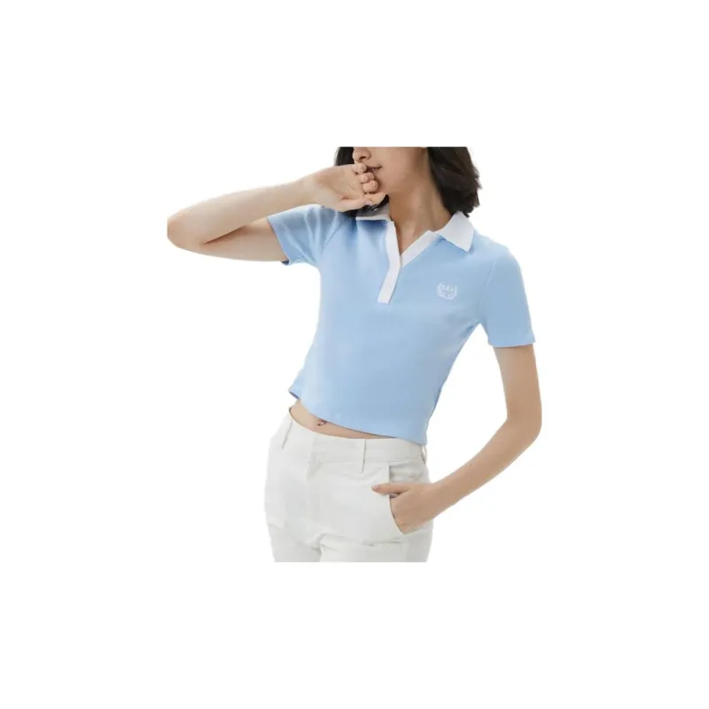 GAP Polo Shirts Women's Light Blue-3