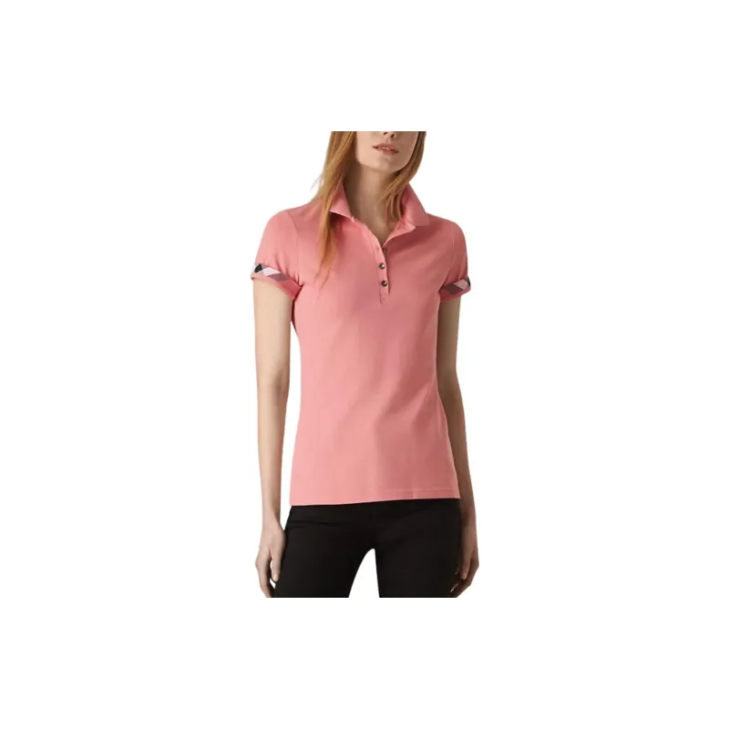 Burberry SS22 Polo Shirt Women's Pink-1