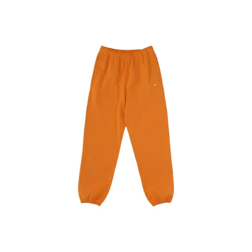 Nike Knitted Sweatpants Women's Orange