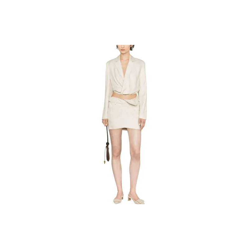 Jacquemus Twisted Mini Skirt-1