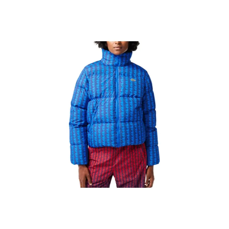 LACOSTE Monogram Print Puffer Jacket-3