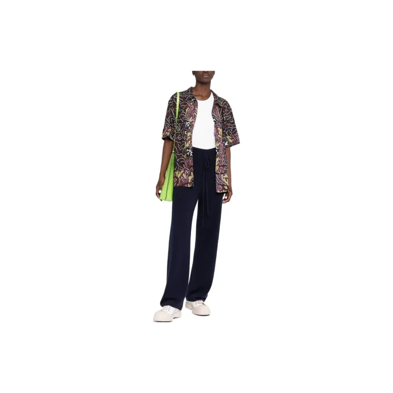 MARNI Knitted Sweatpants Women's Black-1