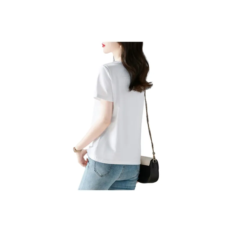 XWI T Shirts Women's White-1