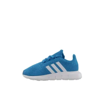 Adidas Swift Run Cushioning Wear-Resistant Low-Top Running Shoes Blue Kids'