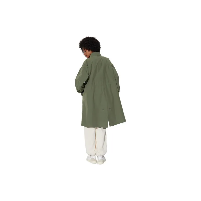 UNIQLO Trench Coat Women's Dark Olive-1