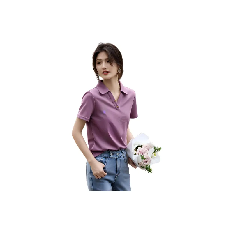 XWI T Shirts Women's Purple-1
