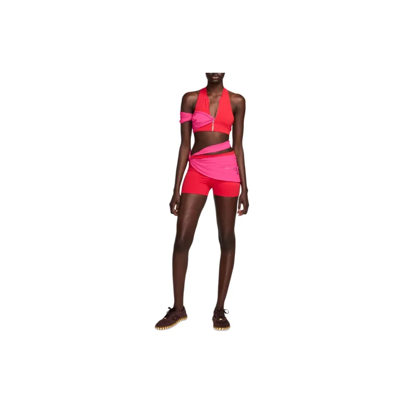 Nike X Nike Le Haut Drape Top Dark Pink-6