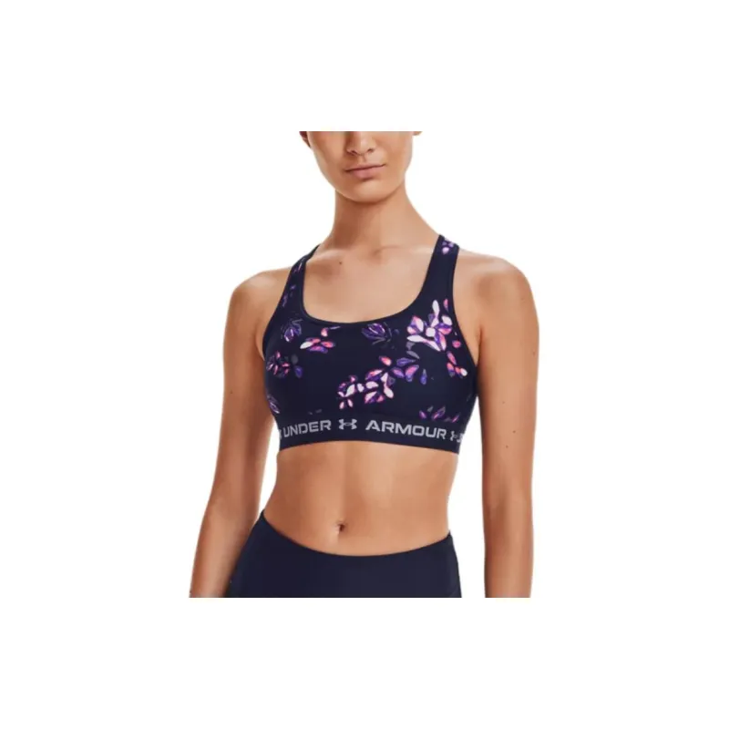 Under Armour Crossback Tank Tops Women's Navy Blue-2