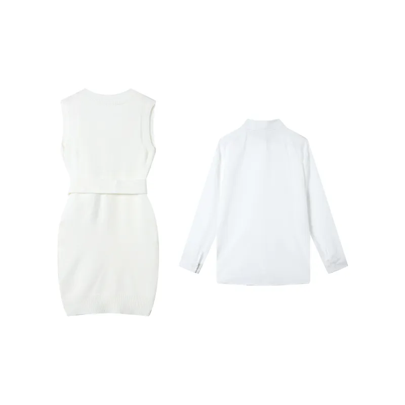 Adeworn Two Piece Skirt Sets Women's-1