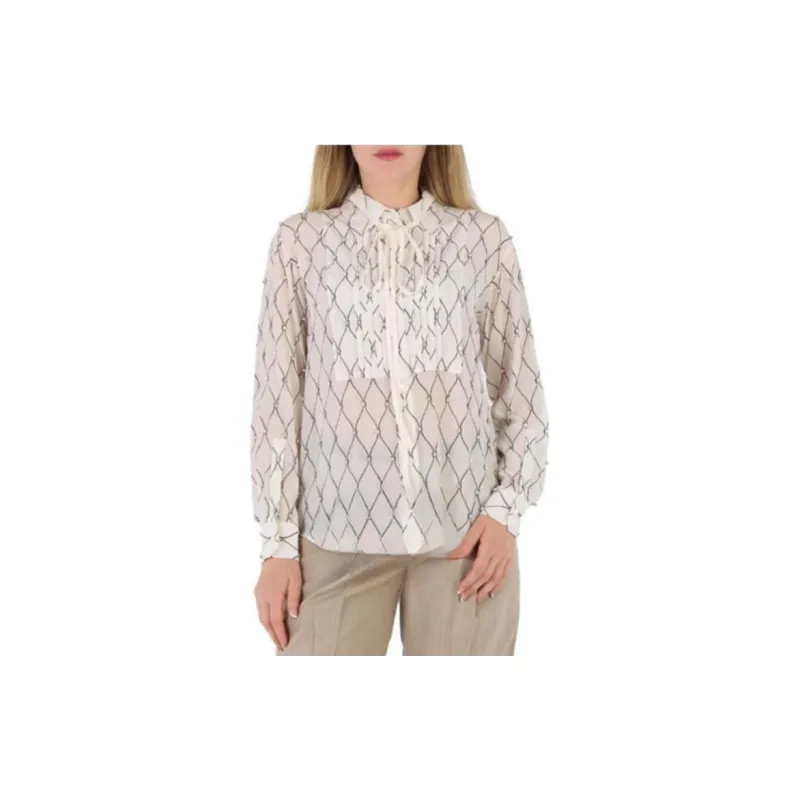 Burberry Shirts Women's White-2