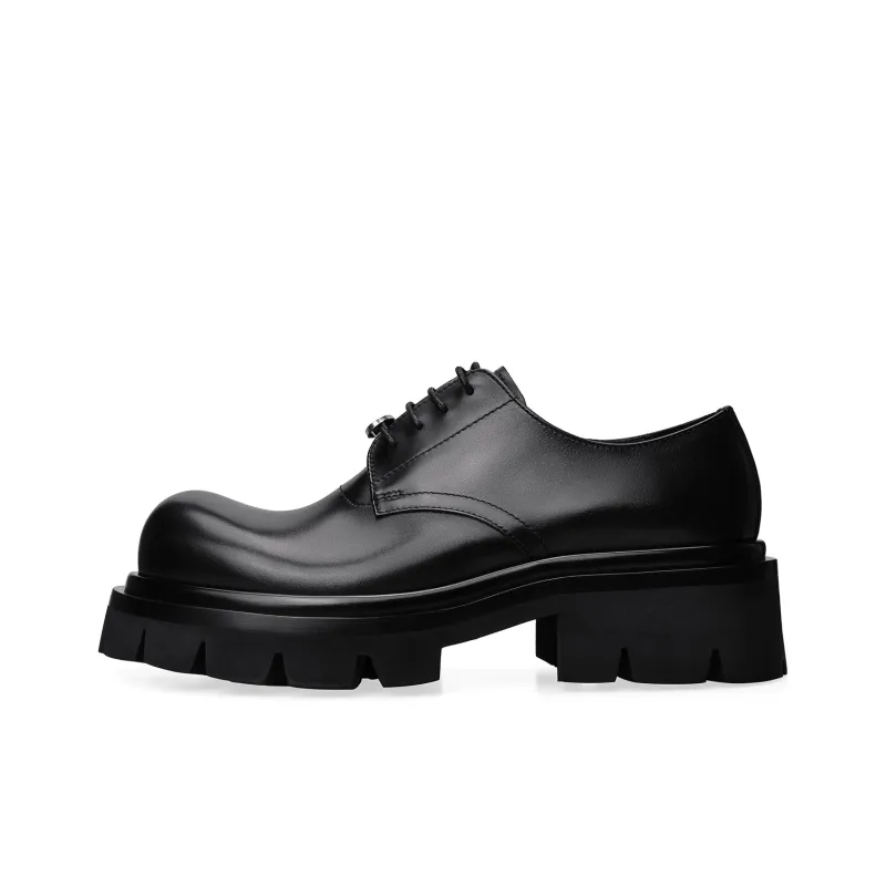 BOSSSUNWEN Dress Shoes Men's Black-0
