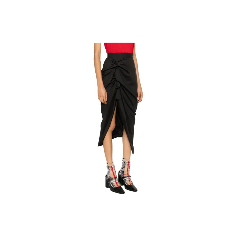 Vivienne Westwood Side Panther Gathered Skirt-3