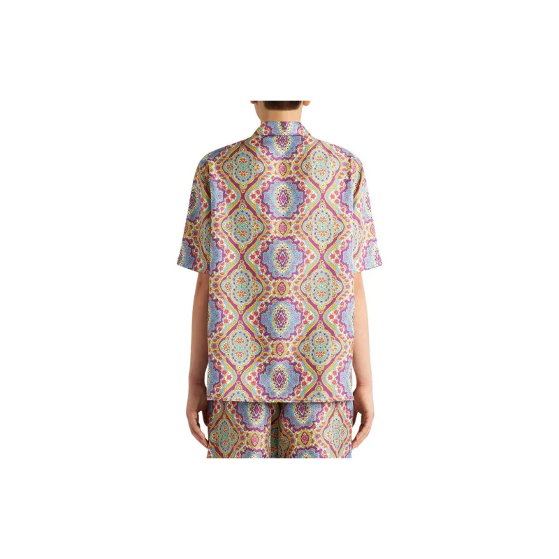 ETRO Short Sleeved Printed Shirt-3