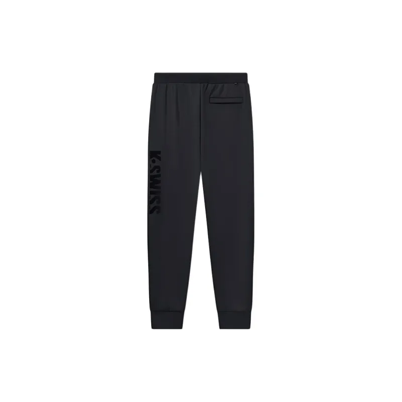 KSWISS Knitted Sports Pants Men's Jet Black-1