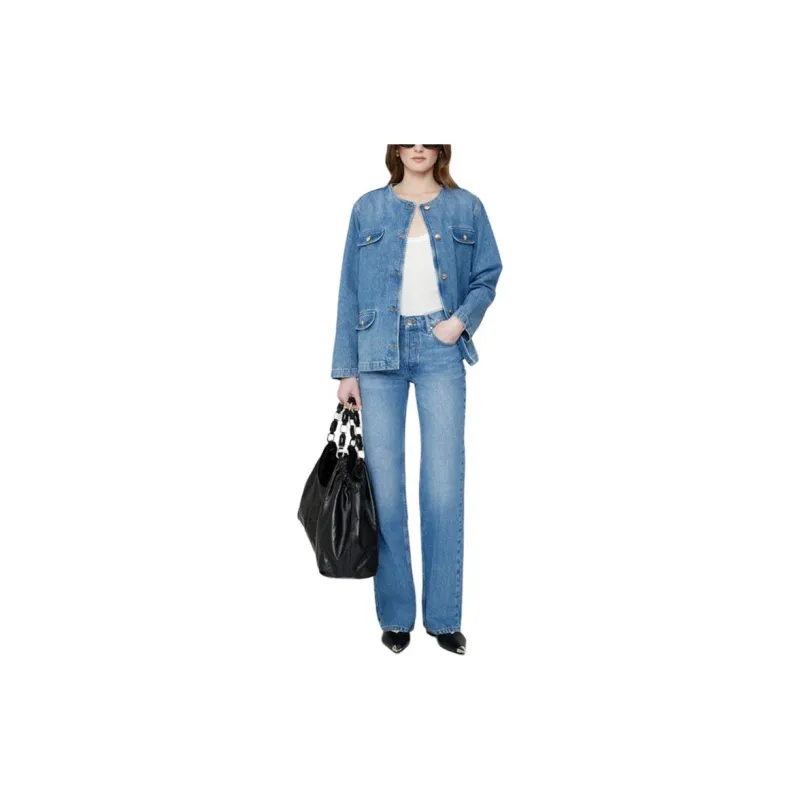 Anine Bing Janet Denim Jacket-1