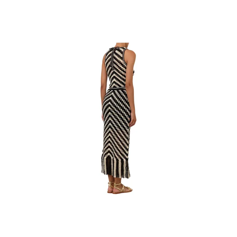 Zimmermann Halliday Crochet Knitted Tank Top-2
