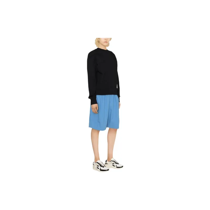 JIL SANDER + Logo Patch Crewneck Sweatshirt-2