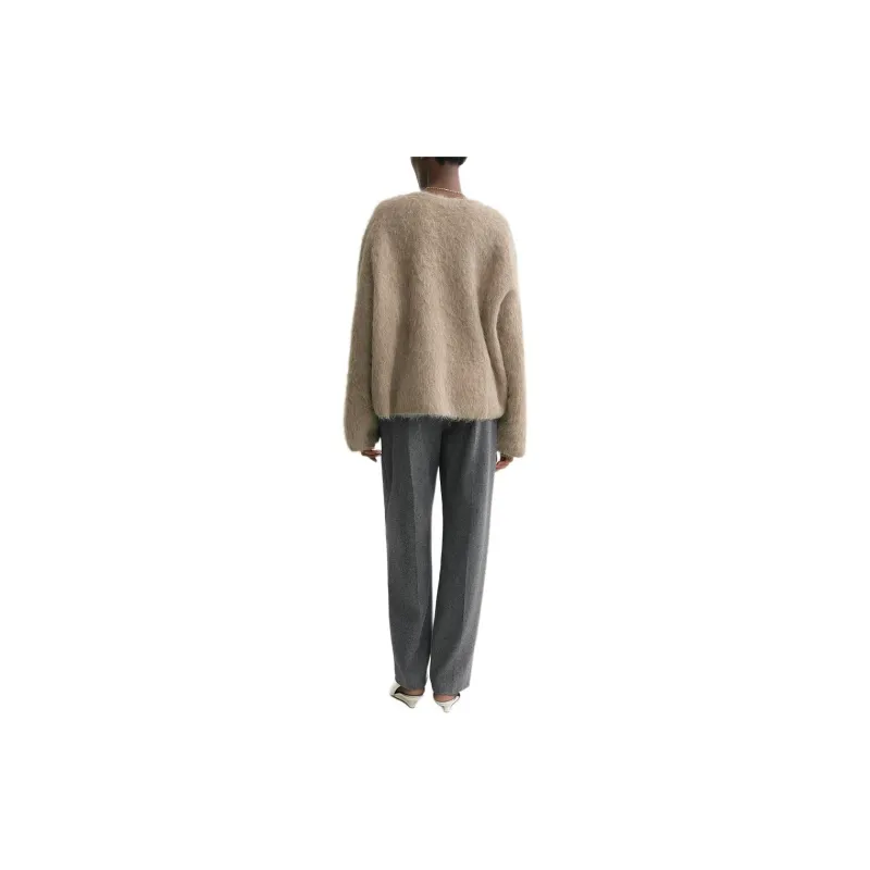 TOTEME Crewneck Knitted Sweater-2