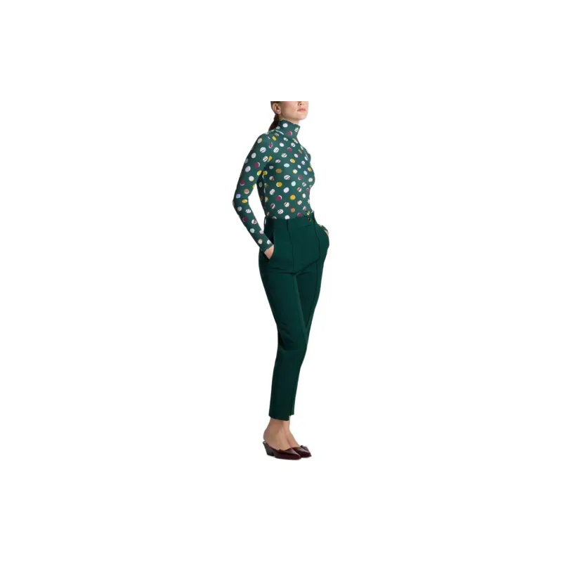 St. John Stretch-cady Tapered Trousers-3