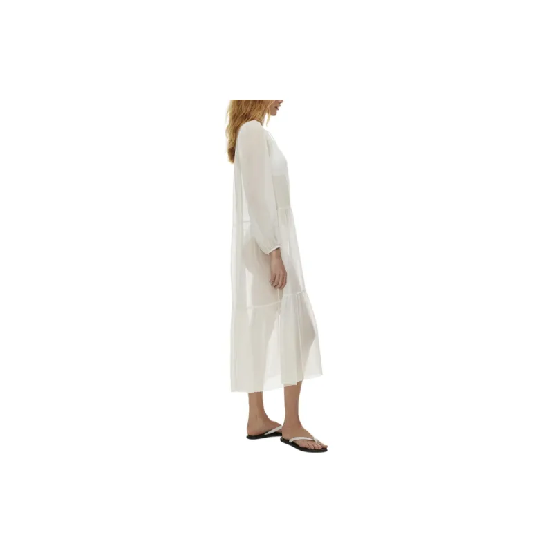 ARITZIA Little Moon Merida Dress Long-Sleeved Dresses Women's Light Birch/Light Birch-4