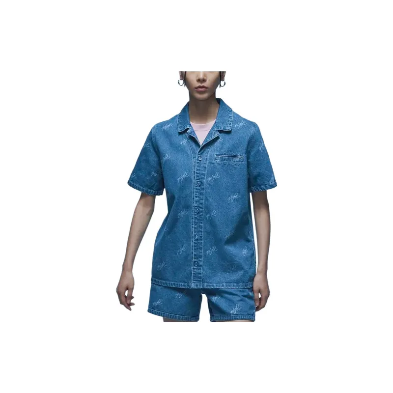 Jordan Denim Jacket Women's Stone Blue-2