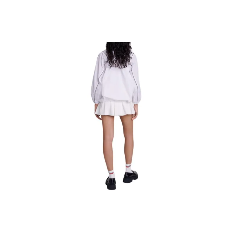 Maje Hooded Windbreaker-2
