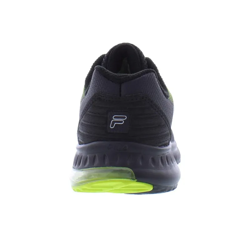 FILA KIDS Acumen Viz 2 Cushioning Wear Resistant Low Top Kids' Running Shoes Black Green Kids'-2