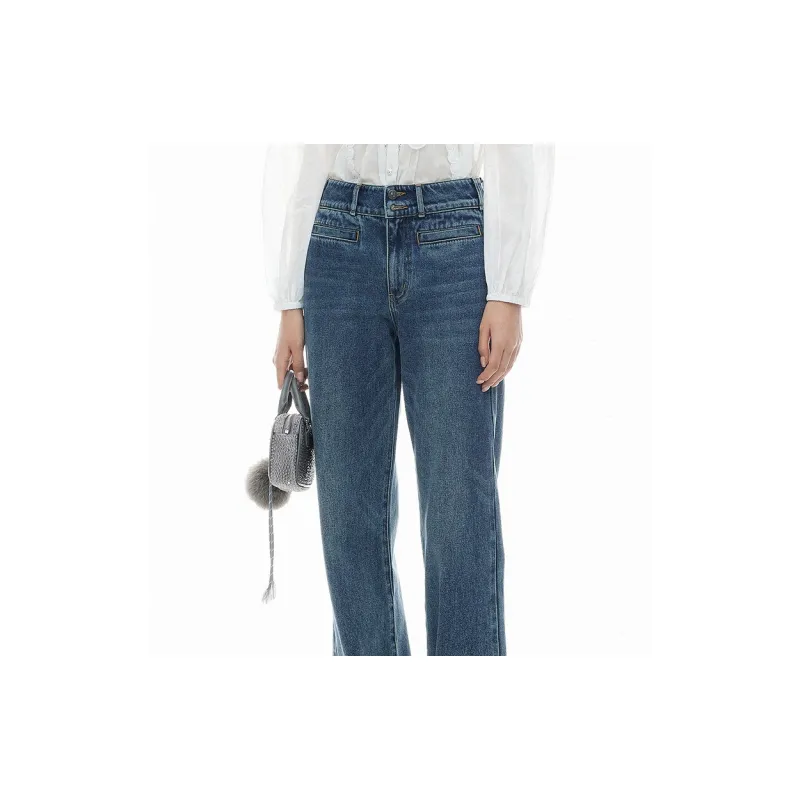 D'zzit Jeans Women's Blue-5