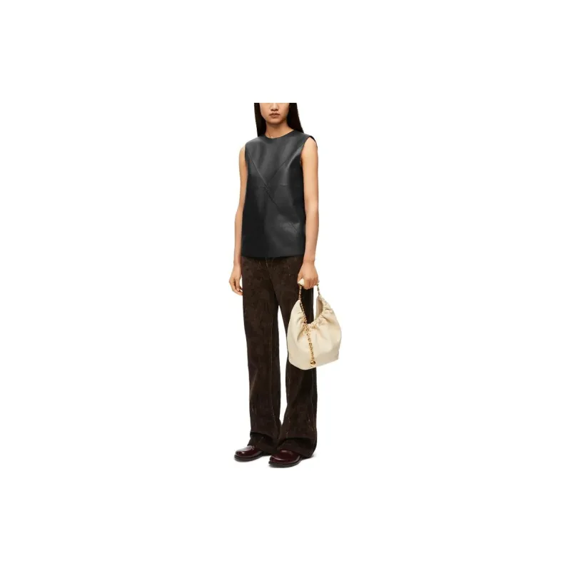 LOEWE Bootleg Jeans In Denim Coffee Bean-3