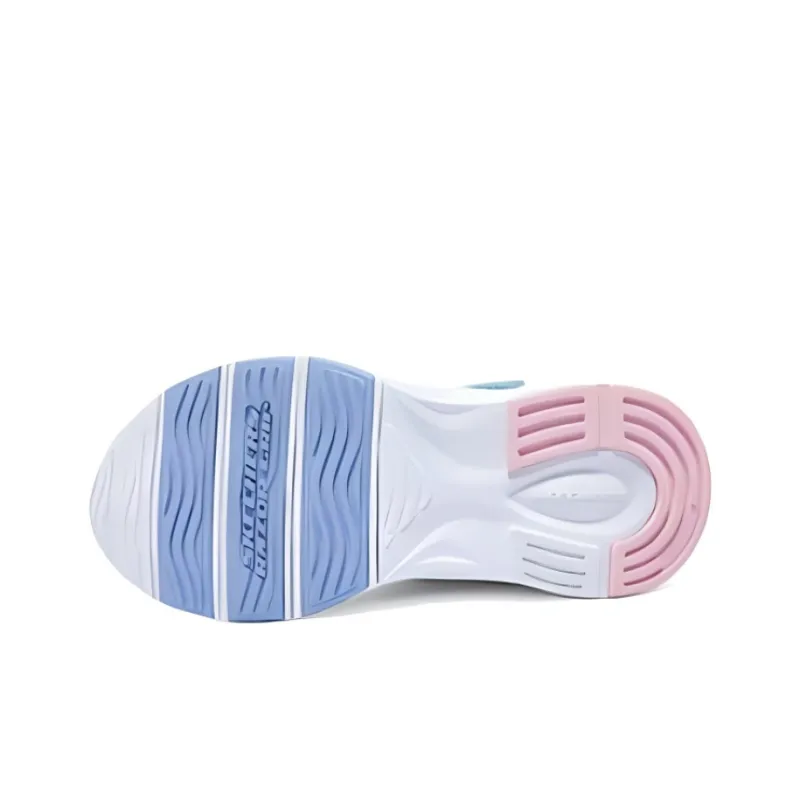 Skechers Kids Breathable Low Top Kids' Running Shoes Light Blue Pink Teenagers-4
