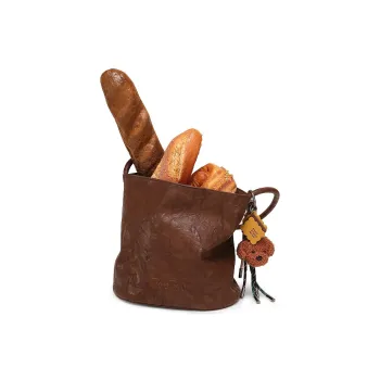 TOUTOU PU Shoulder Bag Regular Women's Chocolate Brown