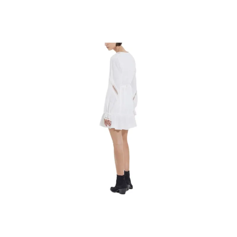 THE KOOPLES Long-Sleeved Dresses Women's White-2