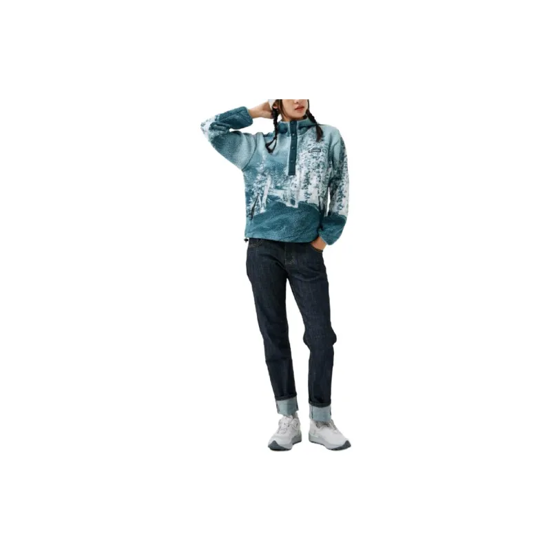 Columbia Helvetia™ Sweatshirt Women's Dark Cyan-2