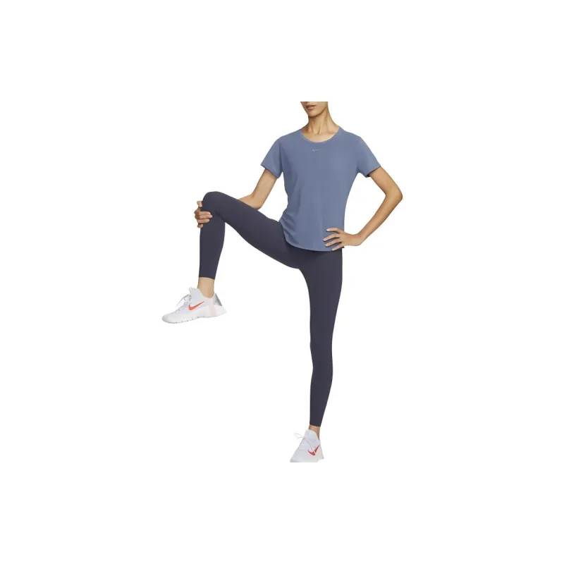 Nike Dri Fit Regular T Shirt Women's Blended Blue-2