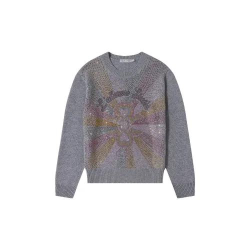 C'N'C Sweaters Women's Light Gray