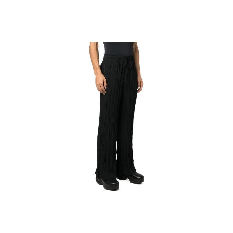 Acne Studios Knitted Sweatpants Women's Black-1