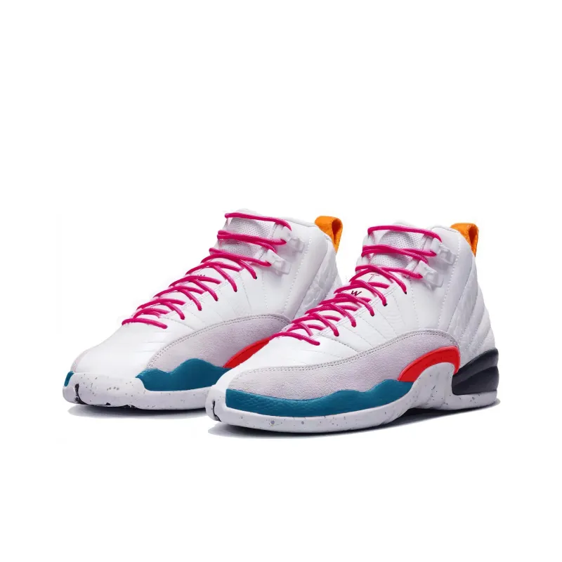 Jordan 12 Retro White Vapor Green GS-2