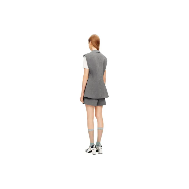 PSALTER Casual Shorts Women's Carbon Gray-2