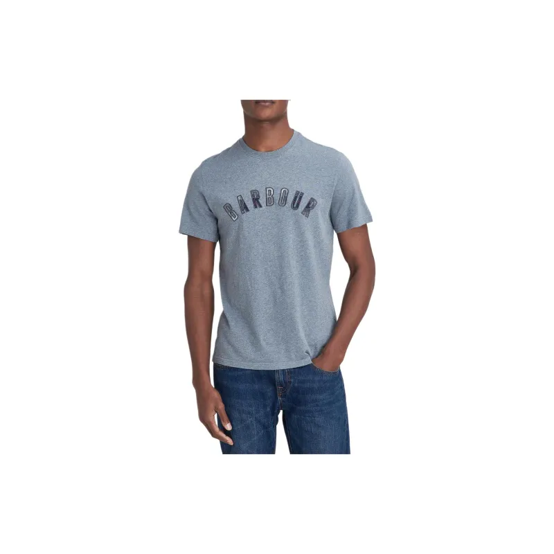 BARBOUR SS24 T Shirt Men's Gray-1