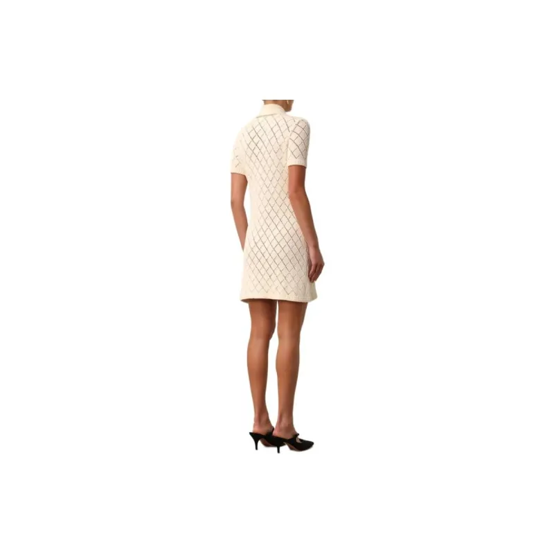 Zimmermann Buttoned Knitted Minidress-2