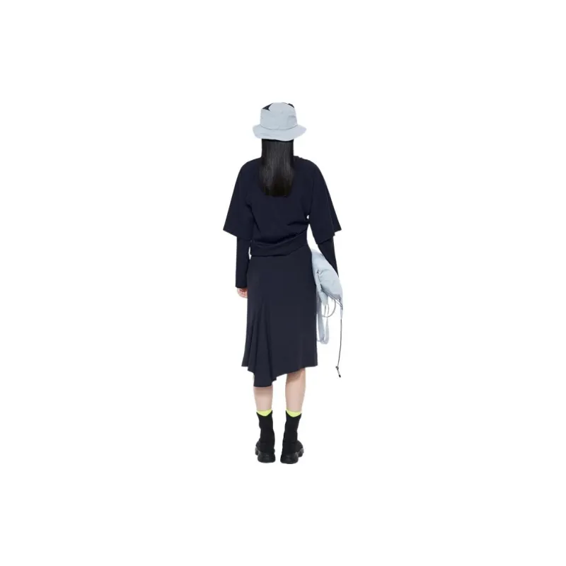 UPON PRO Casual Long Skirts Women's Black-1