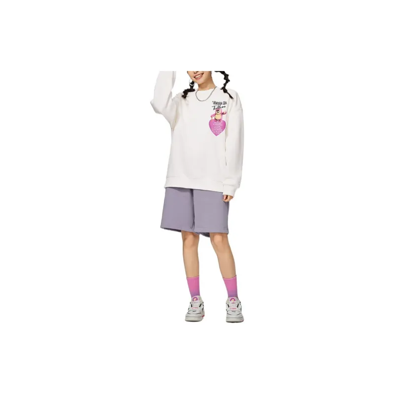 LiNing x Disney Sweatshirt Women's White-2