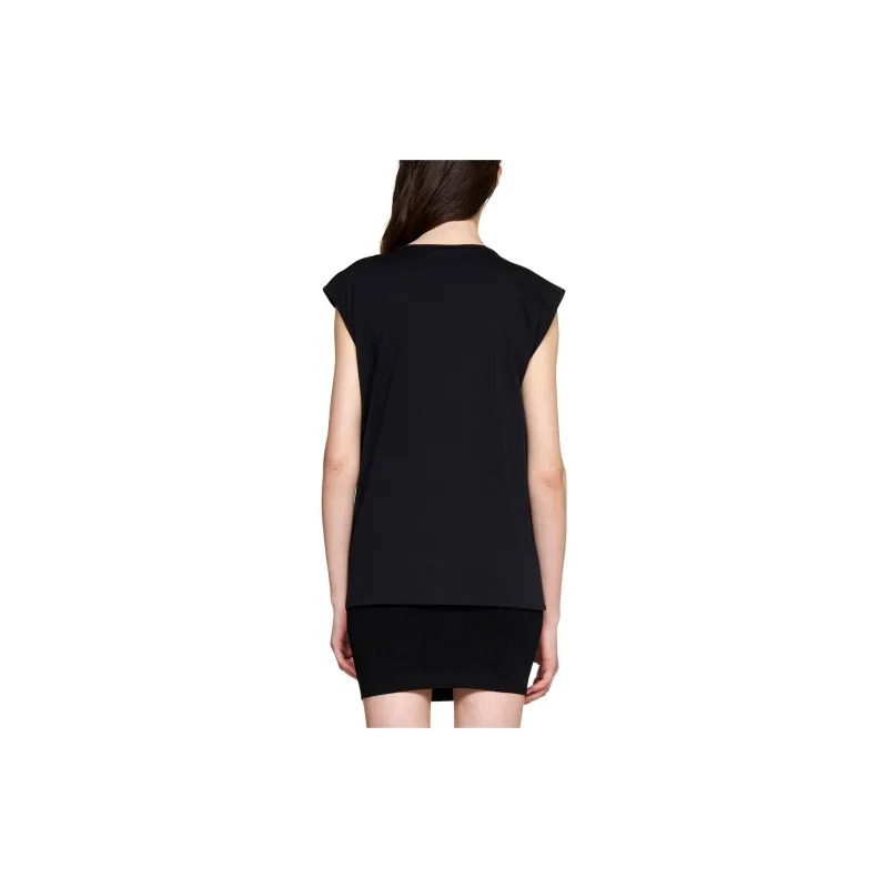 BALMAIN Button detailed T shirt-1