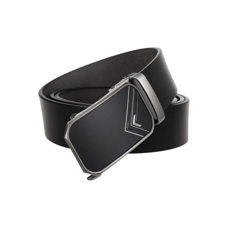 Yalu Preferred Cow Split Leather Belts Men's 3.5CM-1