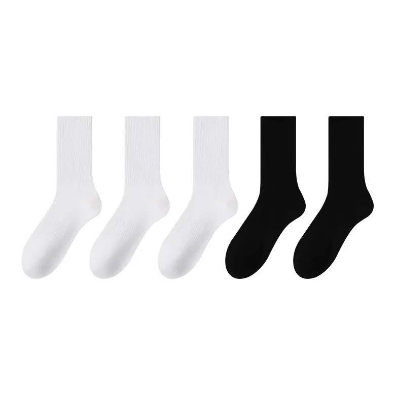 Moremoli Mid Calf Socks Unisex 5 Pack-3