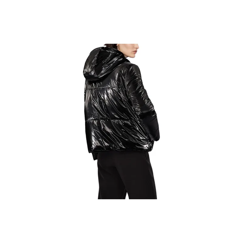 ARMANI EXCHANGE Puffer Jacket Women's Black-3
