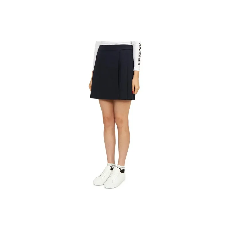 J.Lindeberg FW23 Casual Short Skirts Women's Black-7