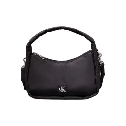 calvin Lined KLEIN Recycled Polyester Shoulder Bag Crossbody Bag Handbag Women's Black